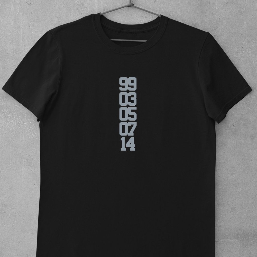 99, 2003, 2005, 2007, 2014 5X Champs, San Antonio Basketball, Minimalist, Spurs